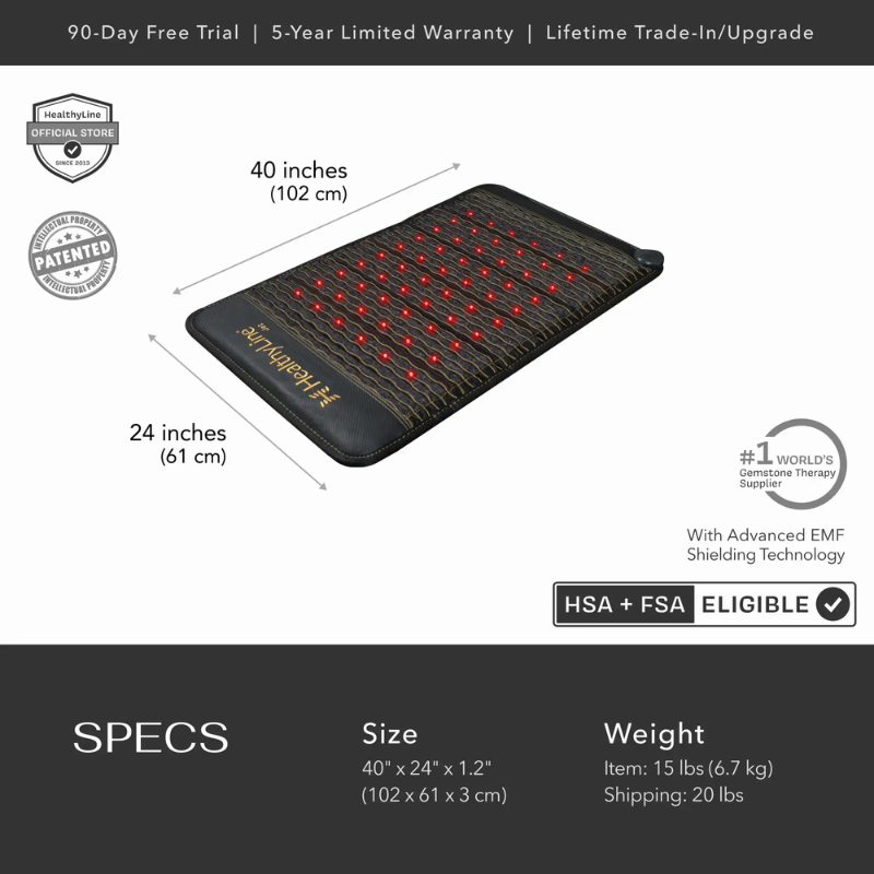 Jet Series | PEMF Far Infrared Heating Mats