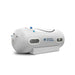 MedEq TimeCapsule Air 1.5 soft-shell hyperbaric chamber in white, angled view