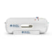 MedEq TimeCapsule Air 1.5 soft-shell hyperbaric chamber, white, side view