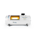 MedEq TimeCapsule Vision C750+ hard-shell hyperbaric chamber in white, side view