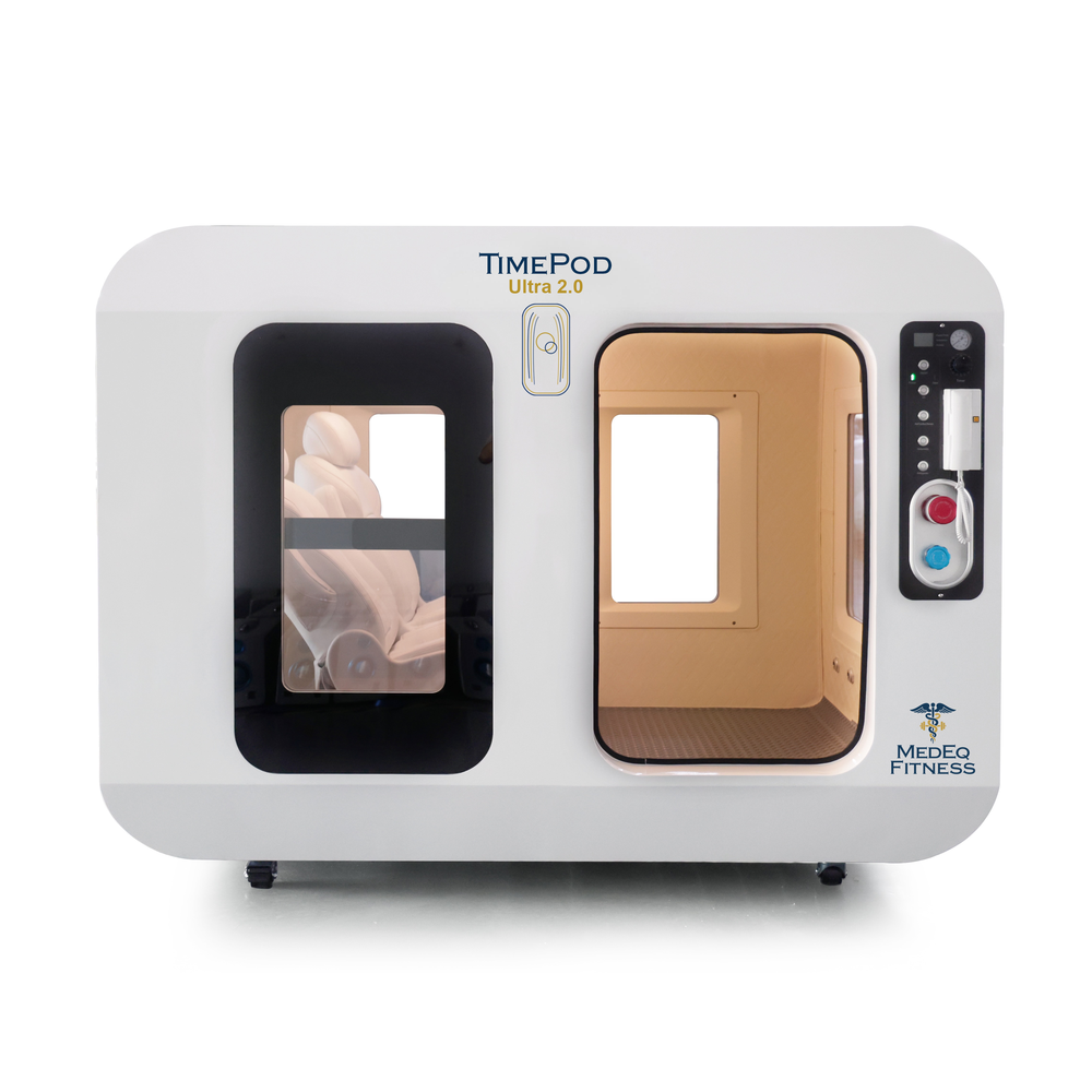 MedEq Fitness TimePod Ultra 2 – 2 Person 2.0 ATA Hyperbaric Chamber