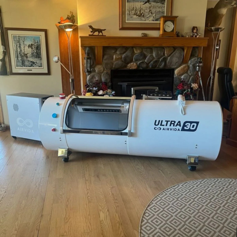 Airvida Ultra 1.3-2.0 ATA Hard Shell Lying Hyperbaric Chambers