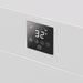 Close-up of the black touch control panel on the AMBOHR All-in Ice Bath System showing 32°F and Wi-Fi icon
