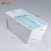 Measured drawing of the AMBOHR All-in Cold Plunge Spa listing external and internal length, width and height