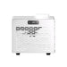 Studio front render of the white AMBOHR Mini Chiller Water Chiller with display panel and full-width vent grille