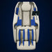 Compression airbags marked in blue across shoulders, arms and legs of the Infinity Massage Chairs Celebrity Elite Massage Chair