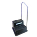 Two-step black entry platform and chrome handrail included with Cryo Innovations XR Cryotherapy Chambers