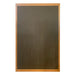 Exterior wall panel with dark laminate face and hemlock frame trim from the Blisspod Bergen Infrared Sauna