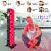 Living room session with the EXESAS Dual-Chip 1000W Full Body Red Light Therapy Device and six benefit callouts
