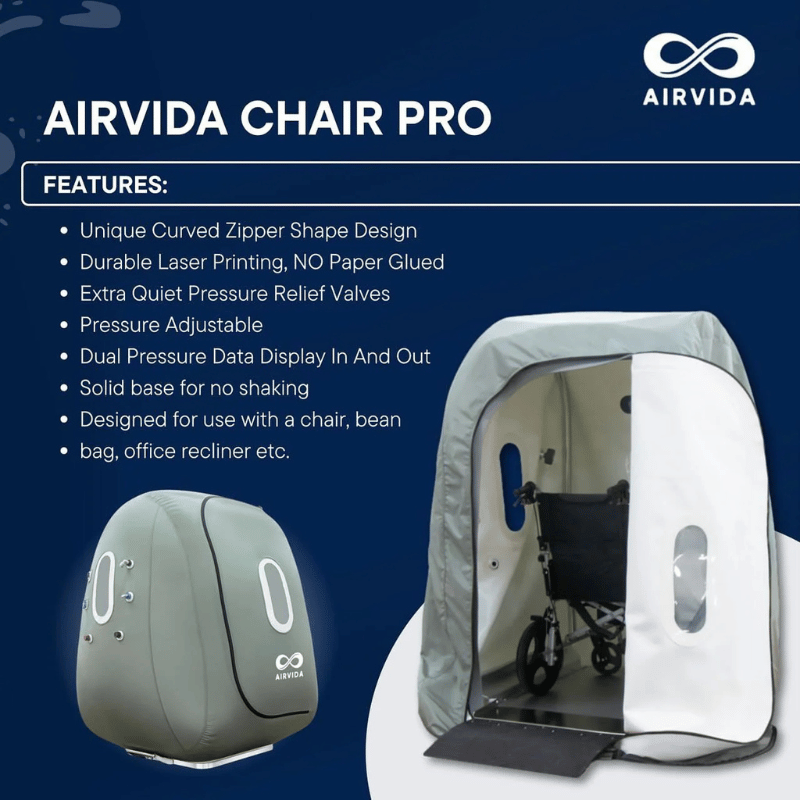 Airvida Chair Pro 1.4 ATA Hyperbaric Chamber