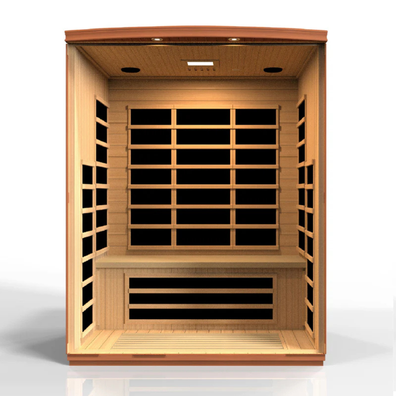 Dynamic "Lugano" 3 Person Low EMF FAR IR Sauna