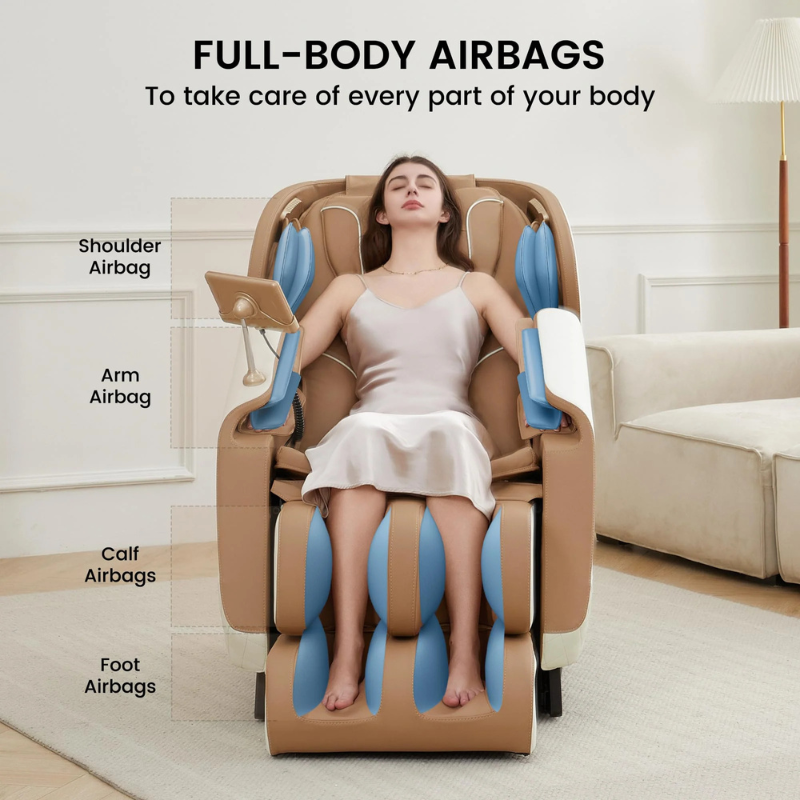 Favor-11 3D Massage Chair Khaki