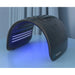 Galaxy Zero Trinty LED Skin Device shown at an angle with blue LED rows glowing inside the black arched canopy