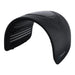 Powered-off Galaxy Zero Trinty LED Device shown at an angle with matte black housing and unlit LED bead rows