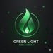 Green flame emblem badge for the 520nm to 560nm band offered by the Nextgen Fit Full Body Red Light Bed