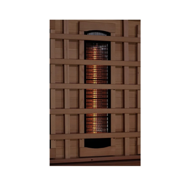 Golden Designs "Reserve Edition" 3 Person Near Zero EMF Full Spectrum with Himalayan Salt Bar (GDI-8230-01)
