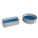 Imperial size drawing of the Dreampod Home Float FLEX Float Pod listing 7'-3" length and 2'-4" height for both shapes