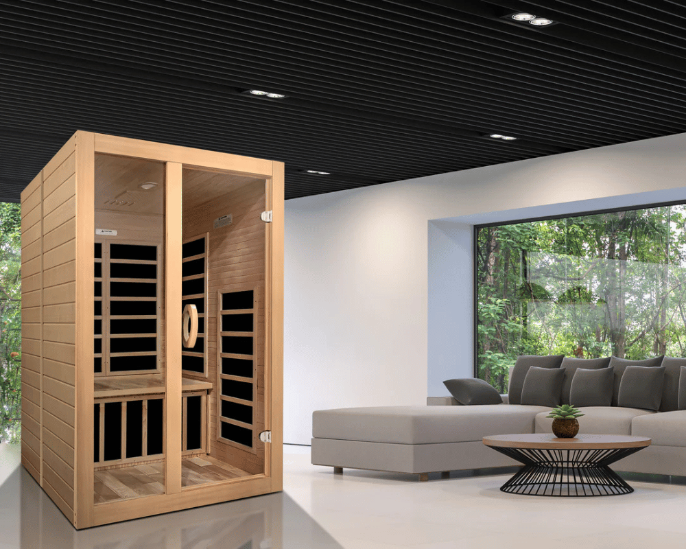 Dynamic "Santiago" 2 Person Low EMF FAR IR Sauna