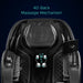Four roller heads with directional arrows inside the seat back of the Infinity Aura Elite Massage Chair