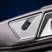 Thumb health sensor in the silver armrest panel of the Infinity Massage Chairs Circadian DualFlex Massage Chair