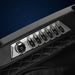 Armrest control panel on the Infinity Circadian Syner-D with power button and zero gravity and preset toggles