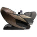Side profile of the reclined Infinity Circadian Syner-D Chair in bronze showing backrest and footrest travel