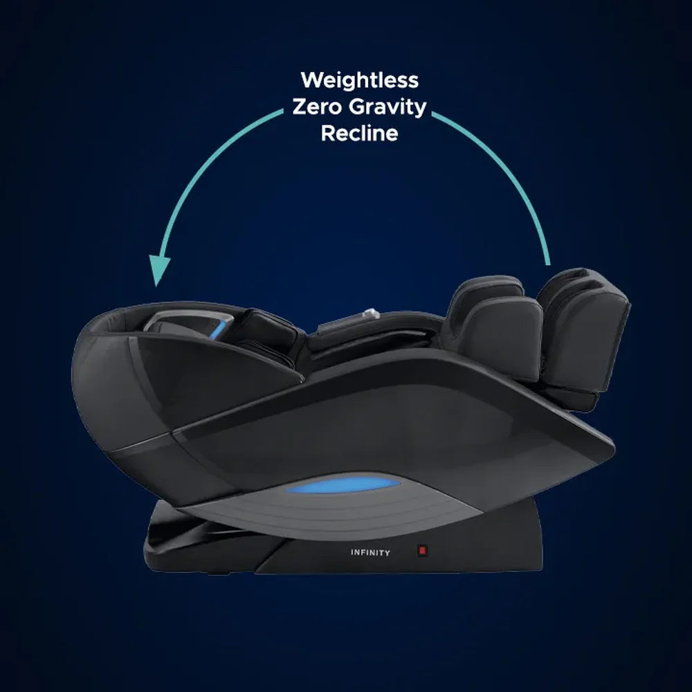 Zero gravity recline position with feet raised on the Infinity Massage Chairs Dynasty Massage Chair