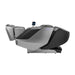 Infinity Sensation 4D DualFlex Massage Chair reclined into zero gravity with the footrest raised, shown from the side