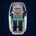Blue highlighted airbags across shoulders, arms, waist and legs of the Infinity Massage Chairs Serenza Flex 4D