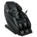 Angled right studio view of the black Infinity Ultra Imperial upright with quilted backrest and armrest tablet
