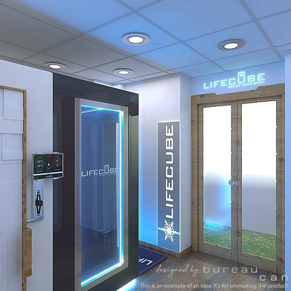Life Cube 1 Electric Cryotherapy Chamber -110°C Nitrogen-Free Single Room