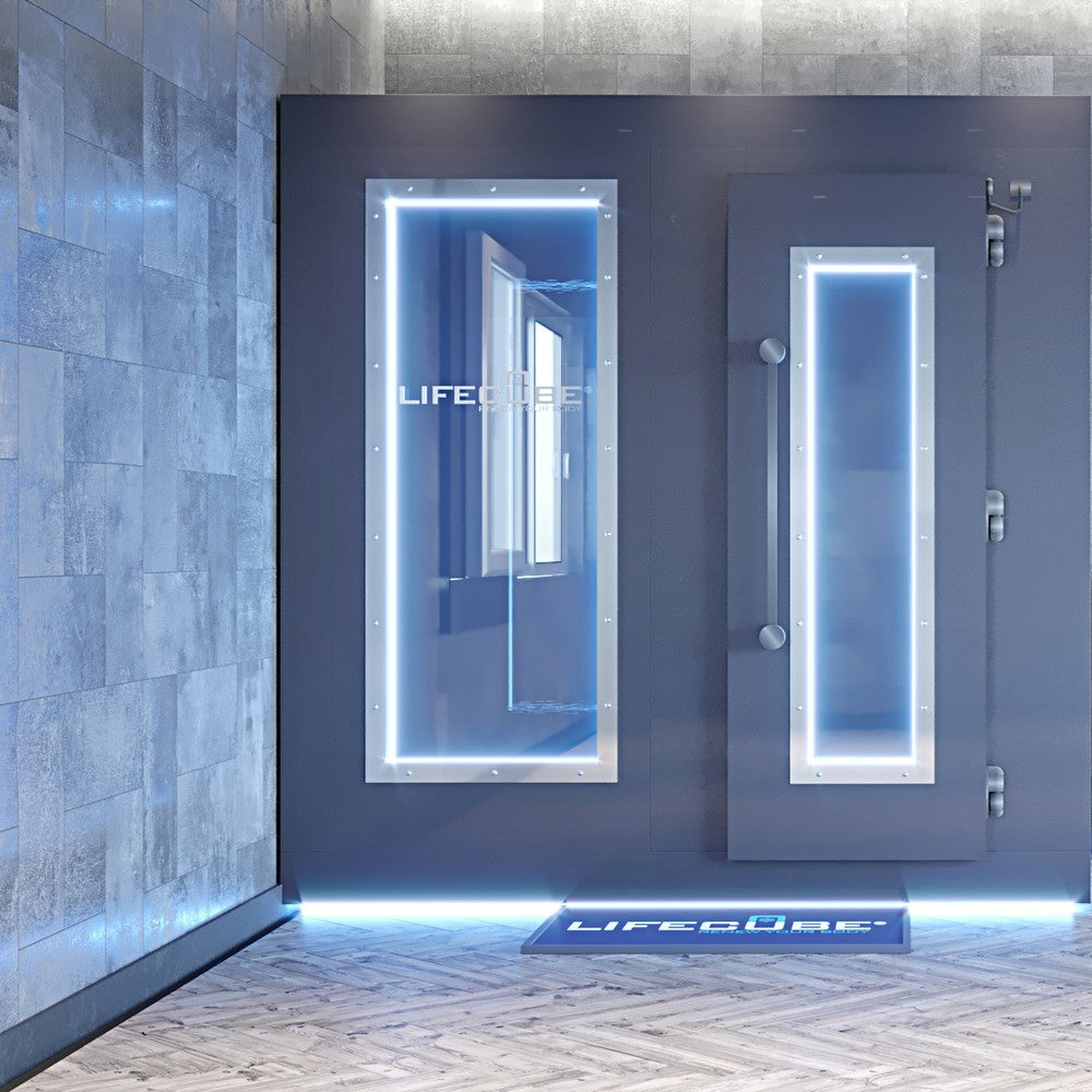 Life Cube 1 Plus Dual-Chamber Electric Cryotherapy Chamber -110°C
