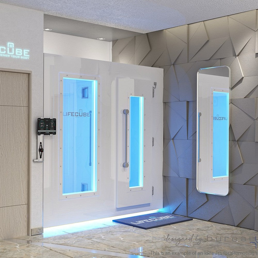 Life Cube 1 Plus Dual-Chamber Electric Cryotherapy Chamber -110°C
