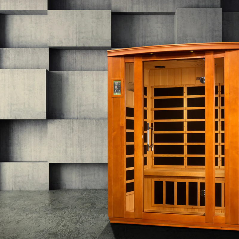 Dynamic "Bellagio" 3 Person Low EMF FAR IR Sauna