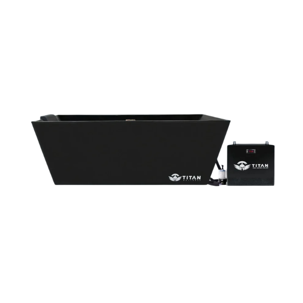 Apex Acrylic Cold Plunge Tub + Chiller Bundle (Black)