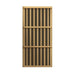 Standalone carbon heating panel with wood slat frame used in the Maxxus Seattle 2 Person Far Infrared Sauna