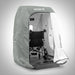 Unzipped Oxyrevo Heal 40 Oxygen Chamber revealing an empty wheelchair on the solid aluminium floor and ramp