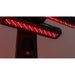Close-up of the lit LED array in an overhead lamp head on the Vacu Activ Red Couch 360 Red Light Therapy Couch