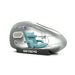 See-through render placing the teal recline chair inside the Oxyrevo Forward90 Portable Hyperbaric Chamber
