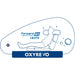 Line diagram of the Oxyrevo Forward90 Hyperbaric Chamber marked 1.5 ATA with a semi-reclined user inside