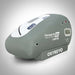 Rear three-quarter studio view of the 1.4 ATA Oxyrevo Forward90 Oxygen Chamber with top control label