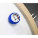 Analogue pressure gauge with blue guard on the shell of the OxyRevo Quest36 Hyperbaric Chamber