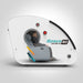 Cutaway view of a user seated upright inside the OxyRevo Space60 Oxygen Therapy Chamber