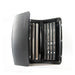 Hinged wings and unlit diode strips revealed as the Galaxy Zero Atlas Full Body LED Therapy unit opens