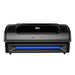Front studio photo of the black Peak Muscle Recovery Summit 360 Red Light Therapy Bed on a light background