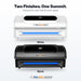 White and black color options of the Peak Muscle Recovery Summit 360 Red Light Therapy Bed