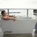Primal Plunges Blizzard cold plunge on an apartment balcony