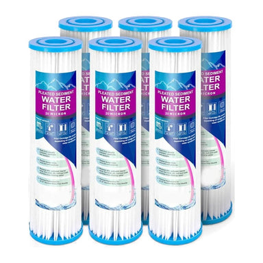 Primal Plunges 20 micron Pro and Elite chiller filters 6-pack on white background