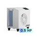 Primal Plunges Pro Chiller 0.5 HP angled view