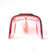 Serum mist rising through the red-lit arch of the Galaxy Zero Atlas Light Therapy Pod during a treatment